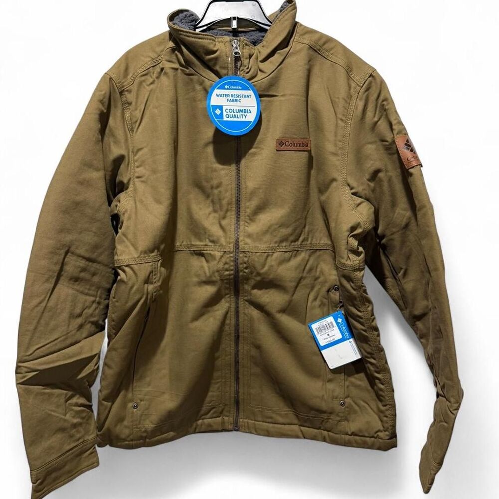 Columbia-sportswear Men's Khaki and Brown Jacket